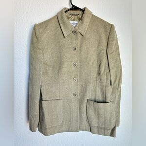 Vintage Valentino wool jacket - Miss Valentino pure wool Alpaca coat size 12